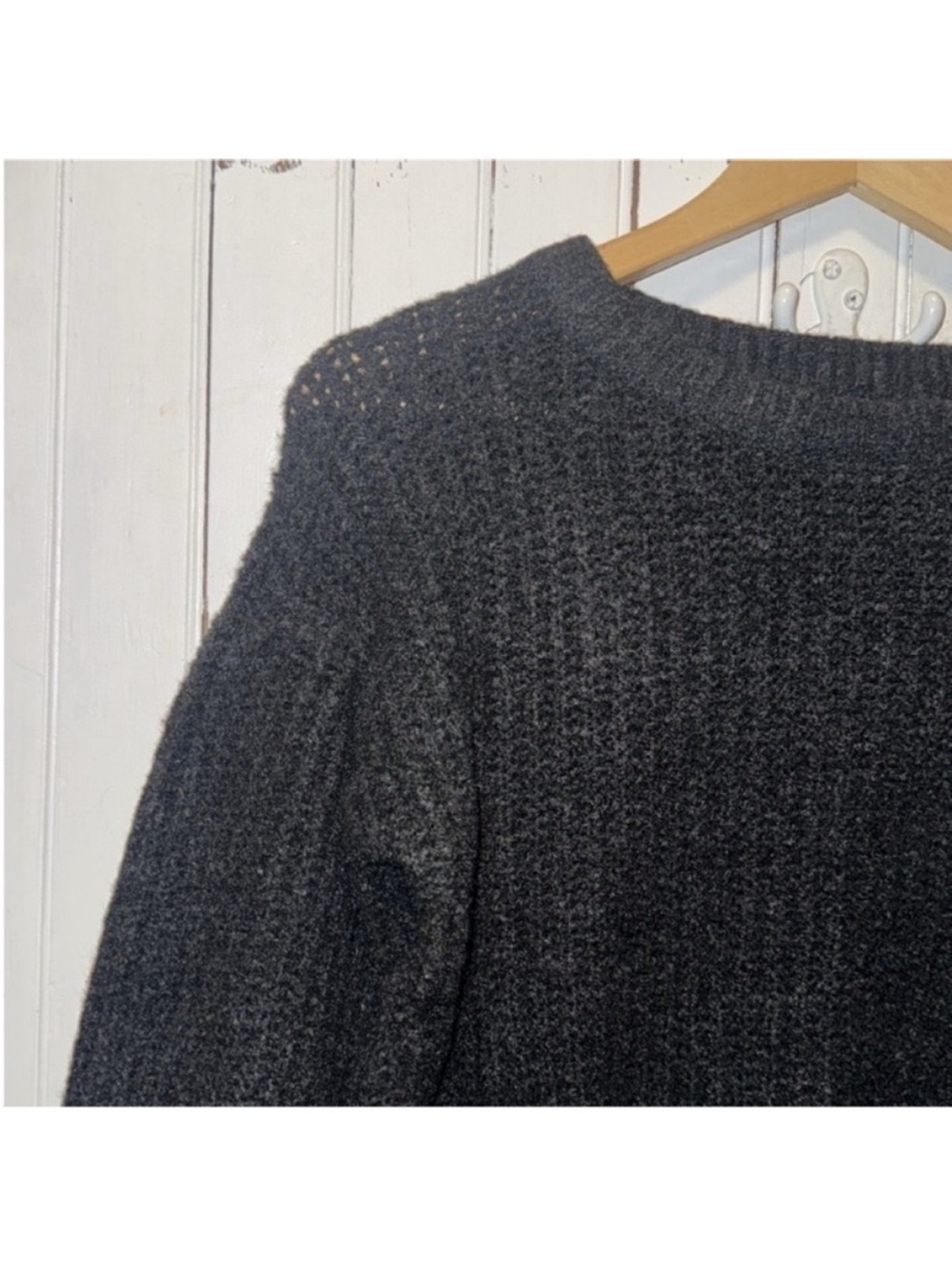 Zara Crewneck Sweater Black Size M - Picture 2 of 7